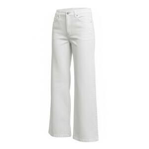 BP Straight Leg High-Waist Denim Jeans Bone Cream Size 10